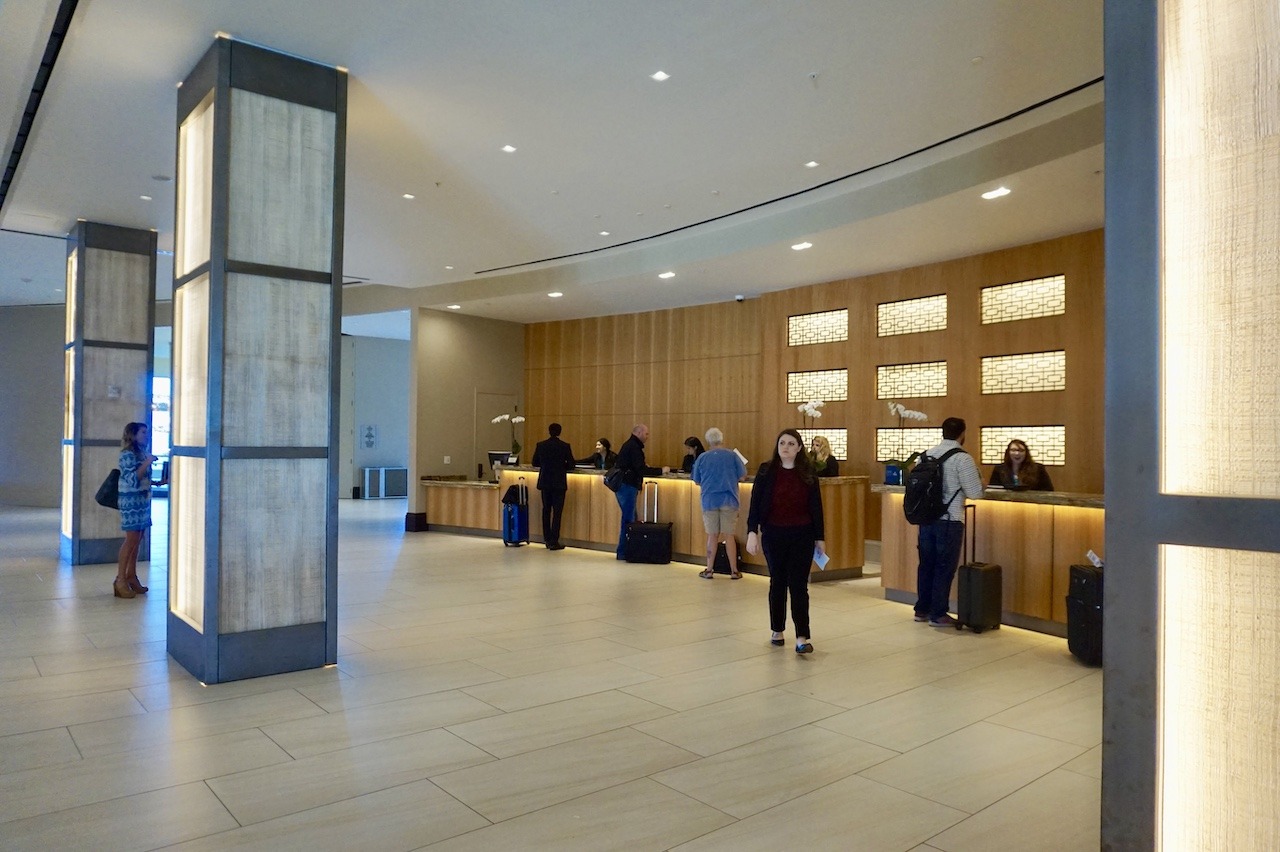 Hilton Orlando Bonnet Creek Resort is at Disney's Doorstep Hawaii Calling Hilton Orlando Bonnet Creek Reception
