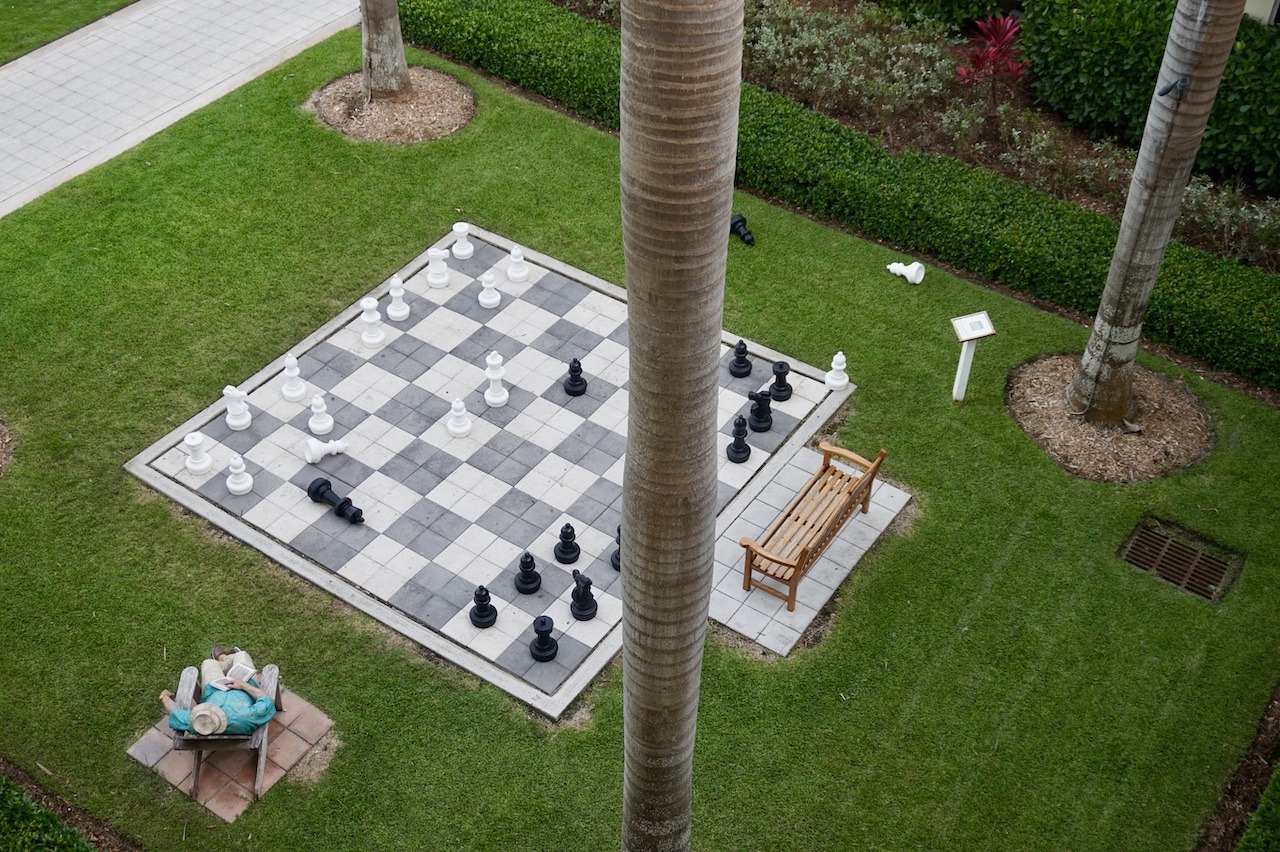 The Reach: Hilton's Key West Design Hotel Hawaii Calling Jumbo chess board