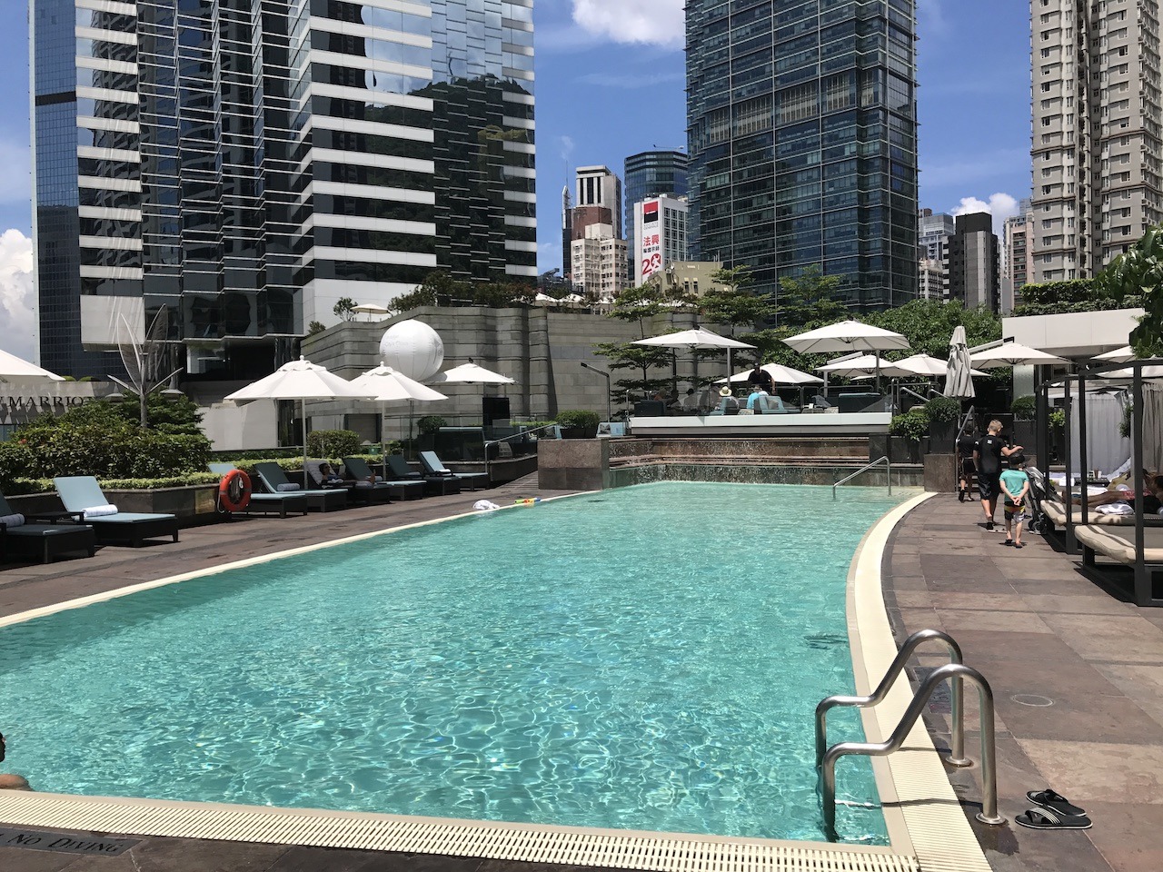 Conrad Hong Kong: White-Glove Luxury Hawaii Calling Conrad Hong Kong pool