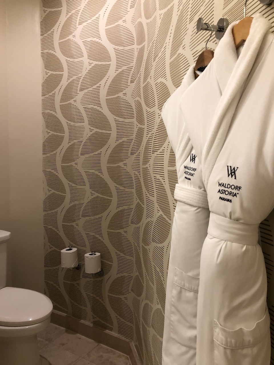 Waldorf-Astoria Panama: Luxury at the Heart of the Americas Hawaii Calling Waldorf-Astoria Panama robes