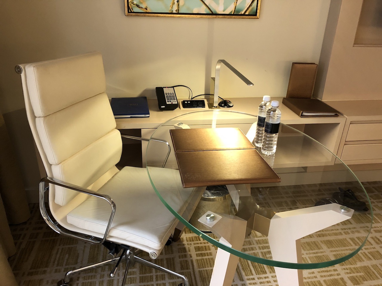 Waldorf-Astoria Panama: Luxury at the Heart of the Americas Hawaii Calling Waldorf-Astoria Panama suite desk