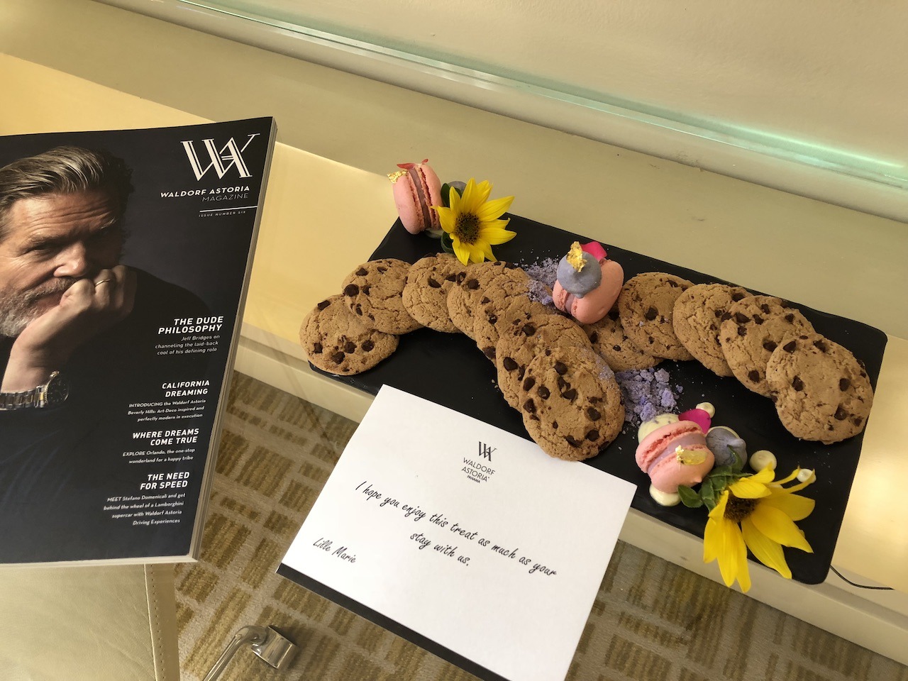 Waldorf-Astoria Panama: Luxury at the Heart of the Americas Hawaii Calling Waldorf-Astoria Panama welcome amenity