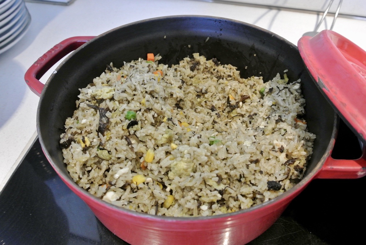 Ritz-Carlton Shanghai Pudong, On Top of the World Hawaii Calling Fried rice