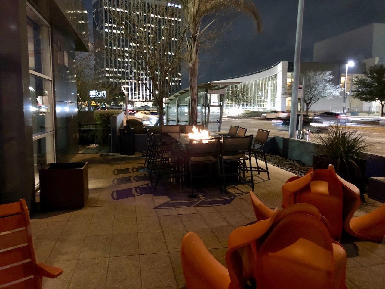 Aloft Houston (Galleria) - Stylish Perks and Value Hawaii Calling Outdoor XYZ seating