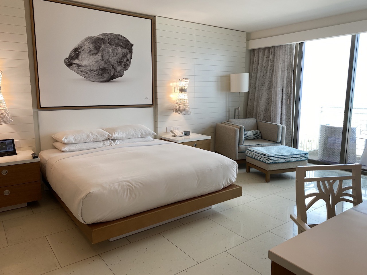 Grand Hyatt Baha Mar, Bahamas Hawaii Calling Grand Hyatt Baha Mar suite bedroom king bed