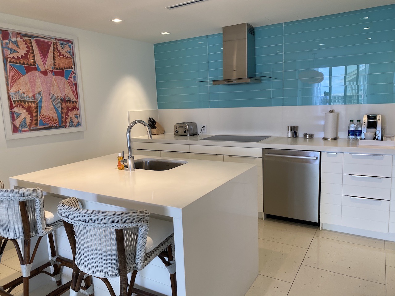 Grand Hyatt Baha Mar, Bahamas Hawaii Calling Grand Hyatt Baha Mar suite kitchen