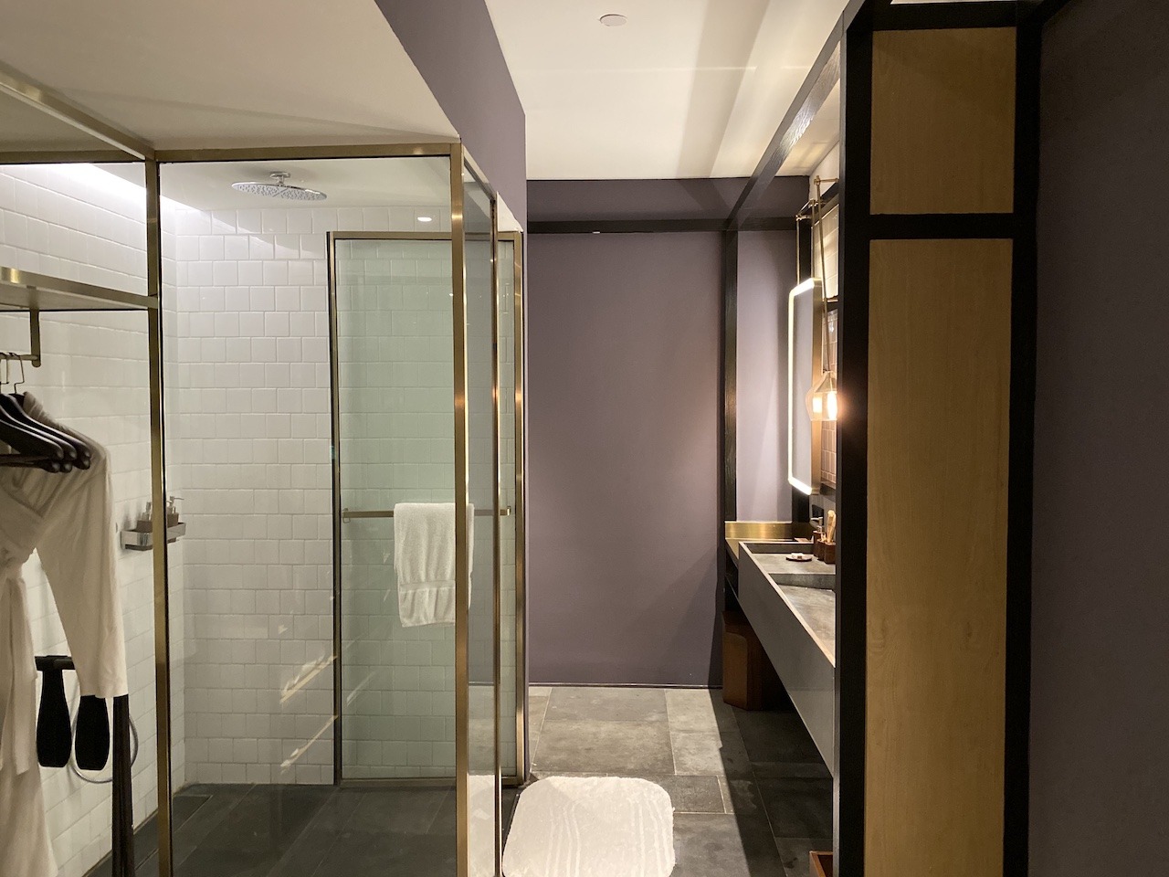 Alila Bangasar - A Hyatt Resort in Kuala Lumpur Hawaii Calling Hyatt Alila Bangasar bathrrom shower and dressing room
