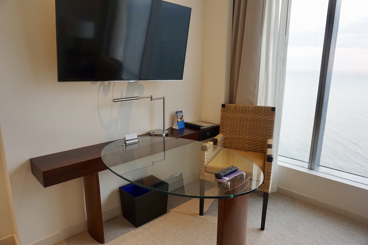 Hyatt Regency Cartagena - Colombian Sophistication Hawaii Calling Hyatt Regency Cartagena suite desk and dining
