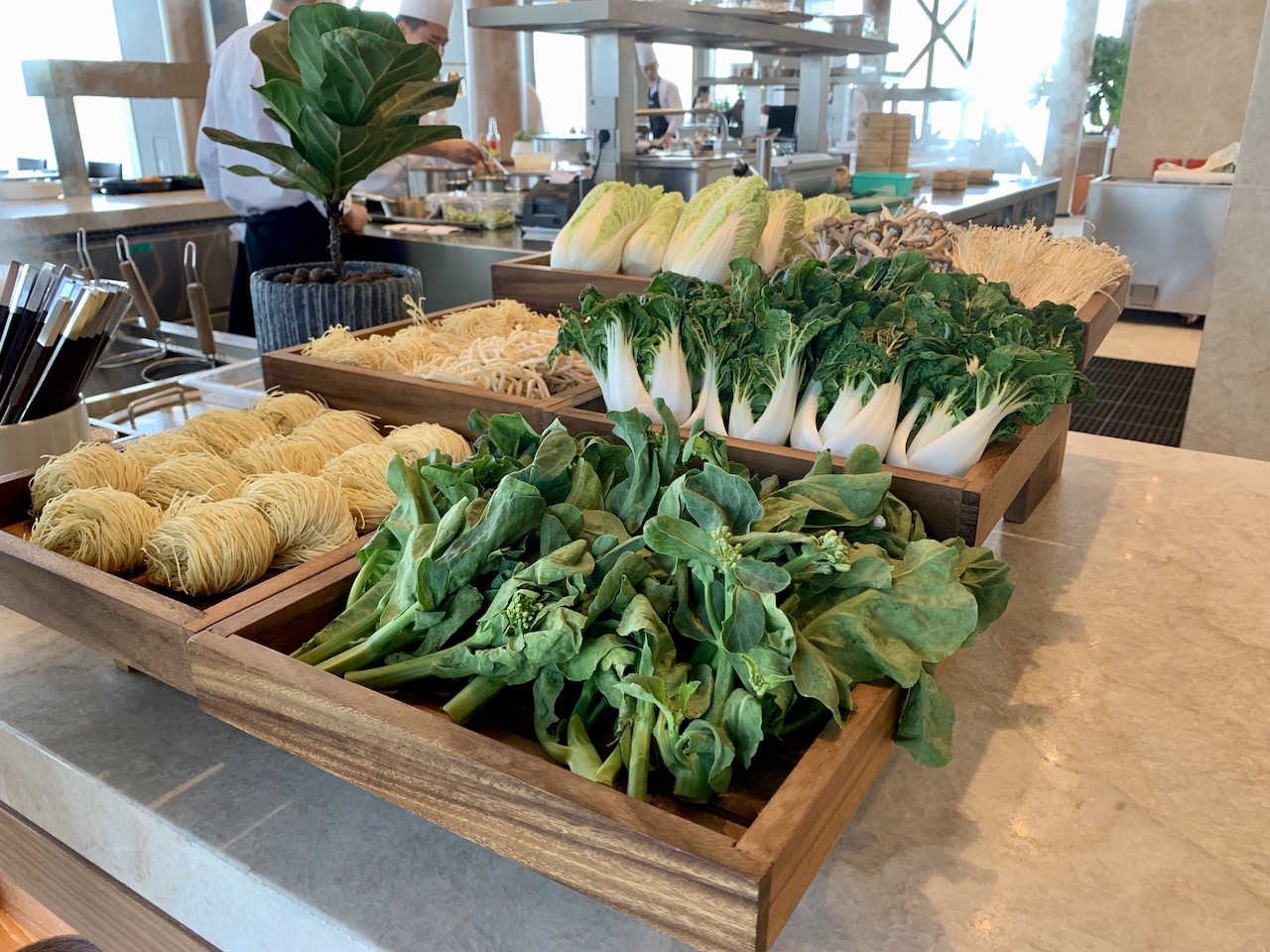 Park Hyatt Shenzhen China - Stunning Luxury Hawaii Calling Noodle station