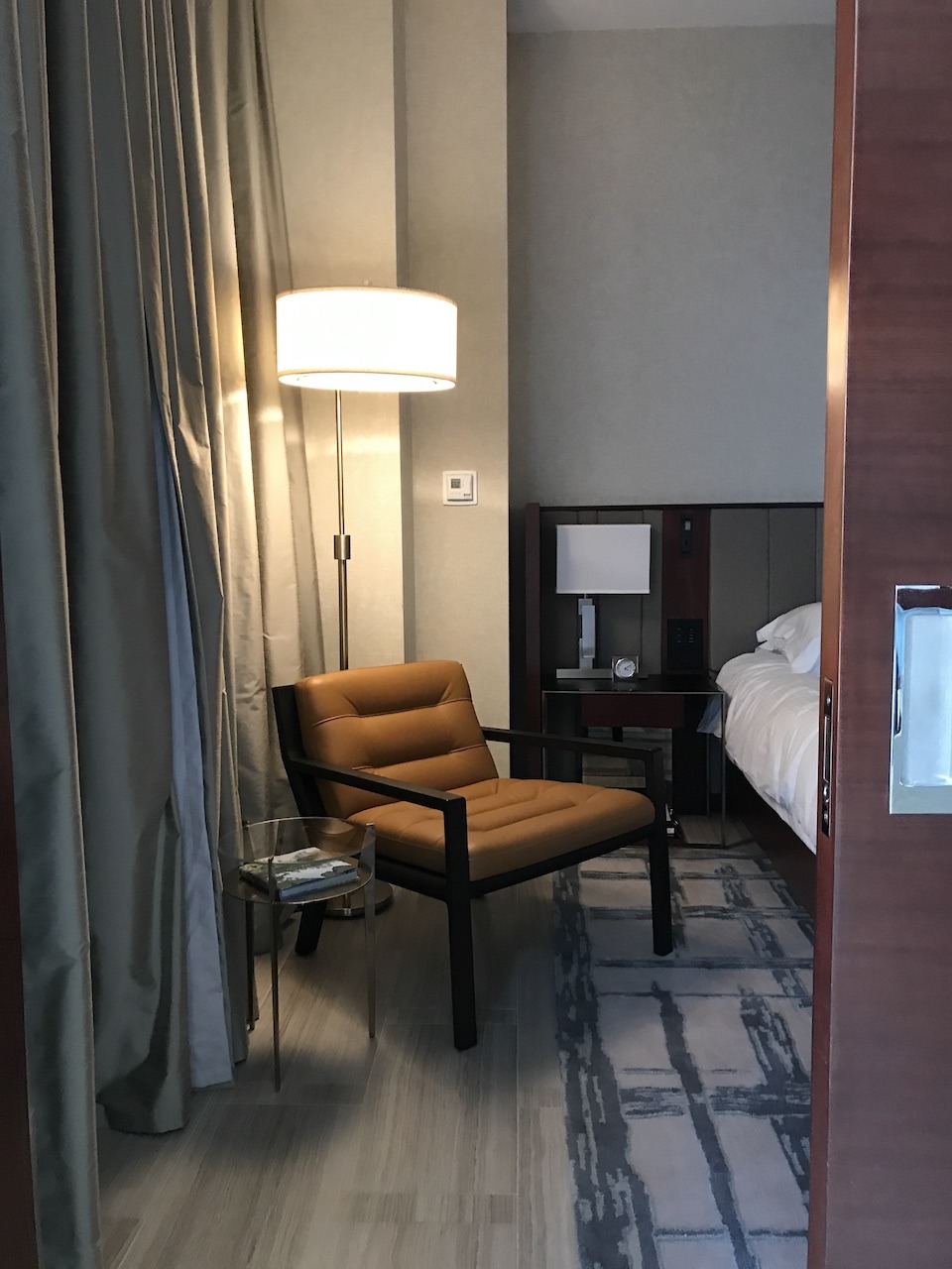 Park Hyatt New York - Elegant, Tasteful, Expansive Hawaii Calling Park Hyatt New York bedroom chair