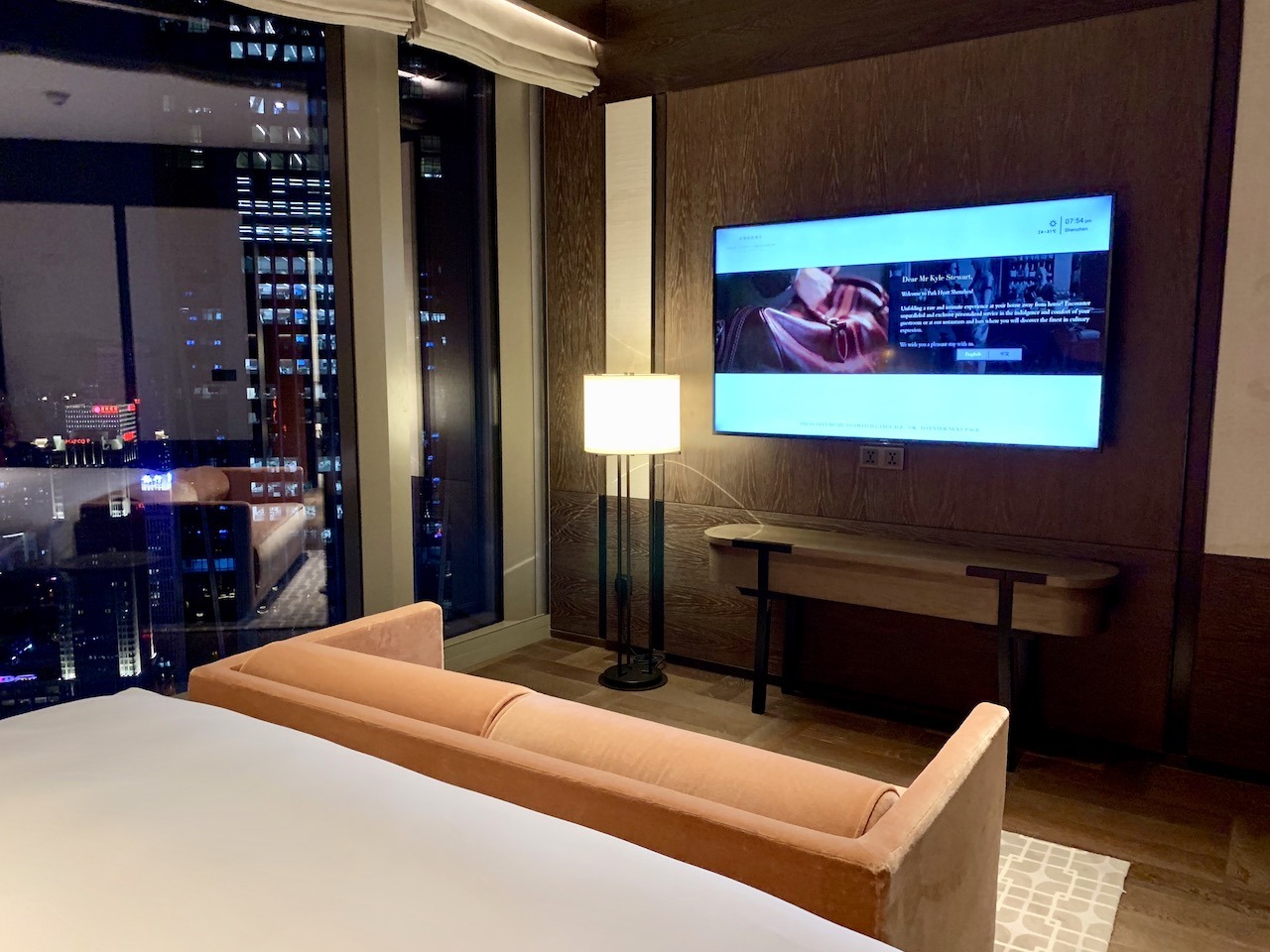 Park Hyatt Shenzhen China - Stunning Luxury Hawaii Calling Park Hyatt Shenzhen bedroom bench