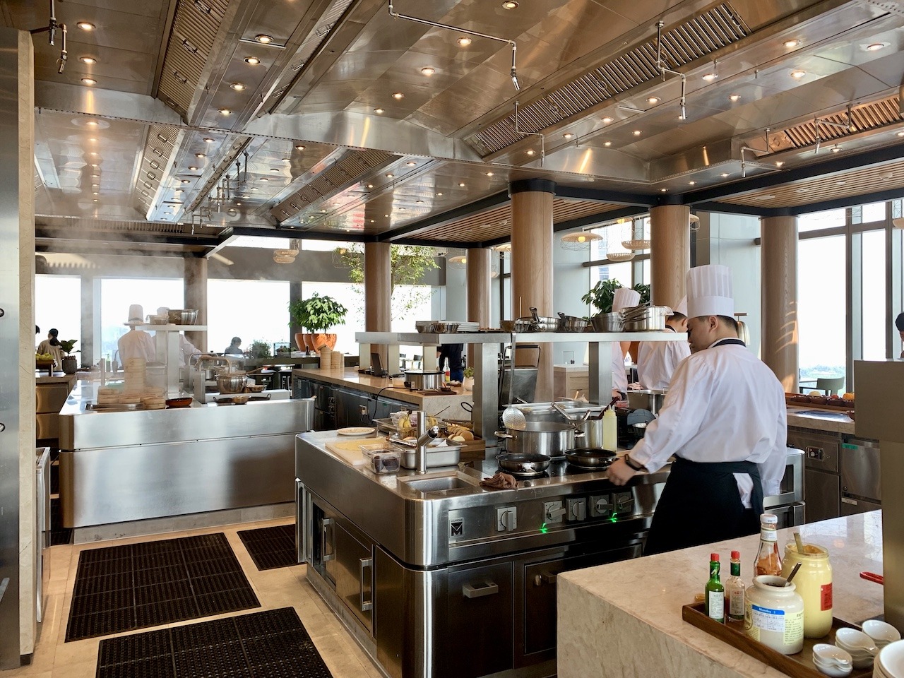 Park Hyatt Shenzhen China - Stunning Luxury Hawaii Calling Park Hyatt Shenzhen restaurant open kitchen