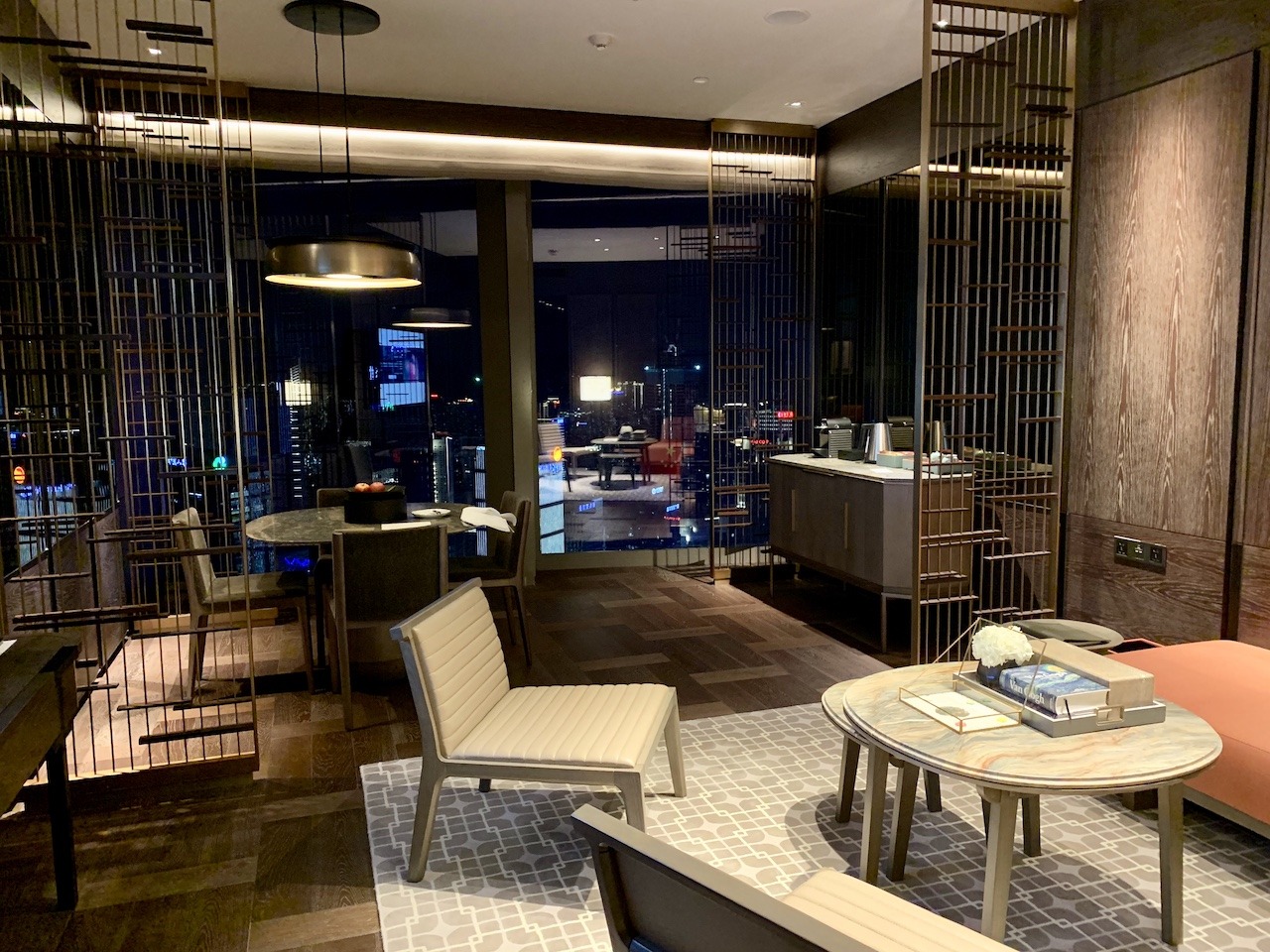 Park Hyatt Shenzhen China - Stunning Luxury Hawaii Calling Park Hyatt Shenzhen suite living room and dining