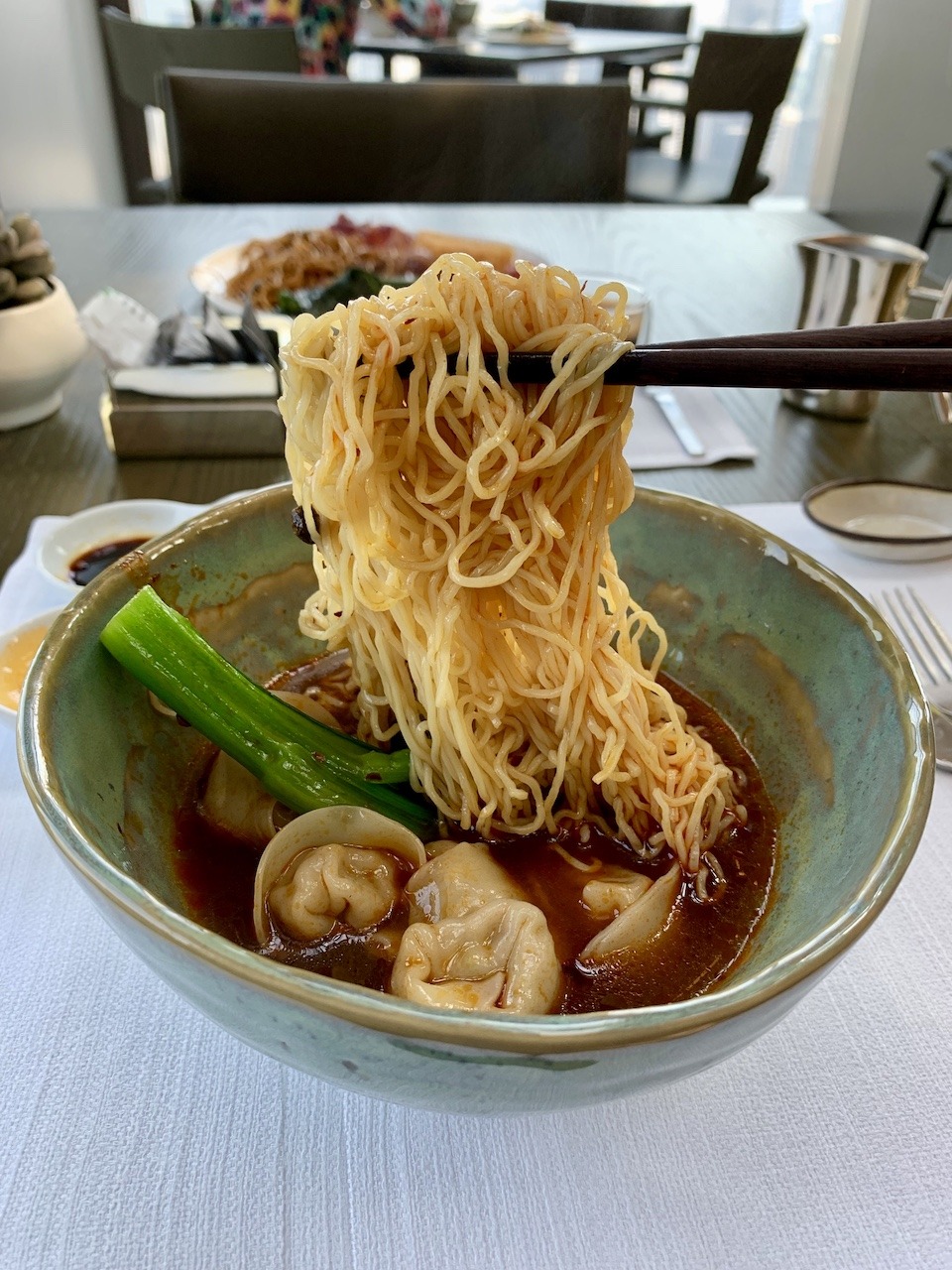 Park Hyatt Shenzhen China - Stunning Luxury Hawaii Calling Wonton Noodle Soup