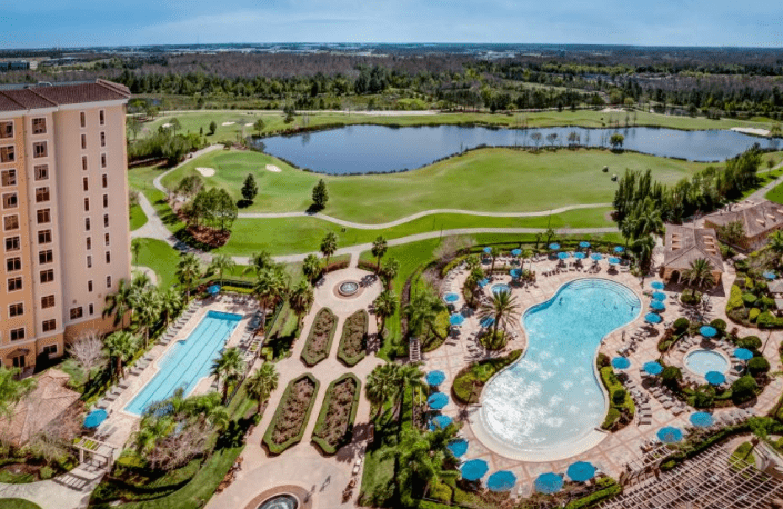 hotel air view