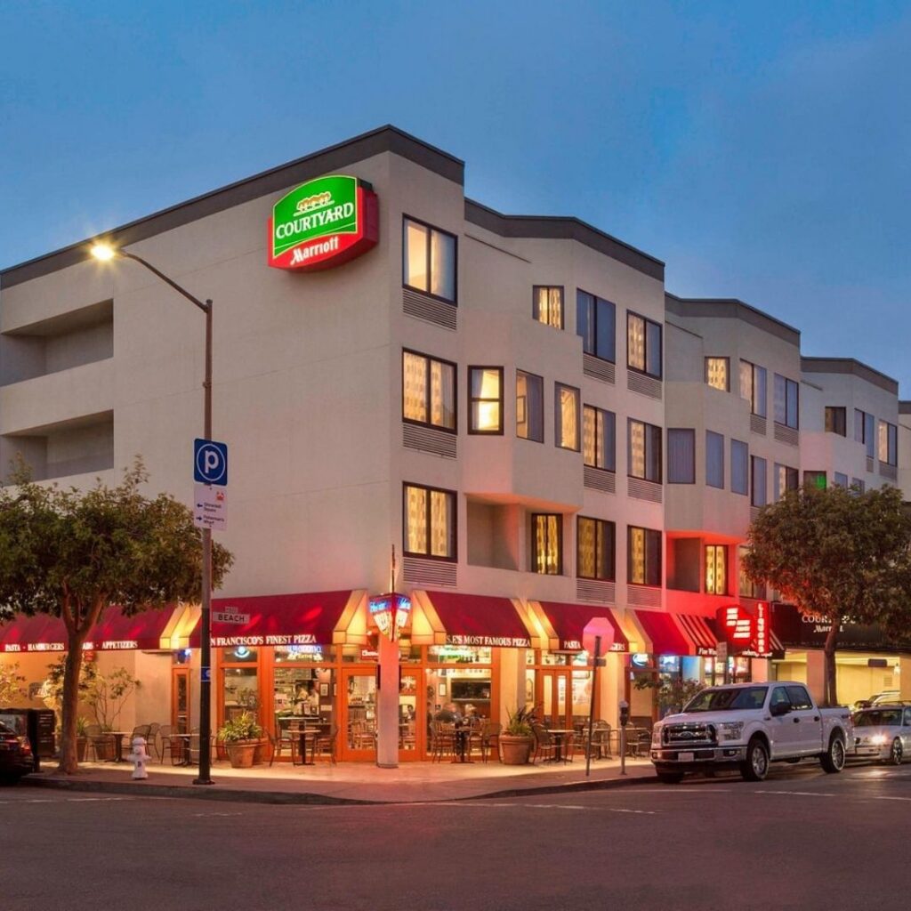 10 Best Hotels in Fisherman's Wharf, San Francisco Hawaii Calling a building with a sign on the front