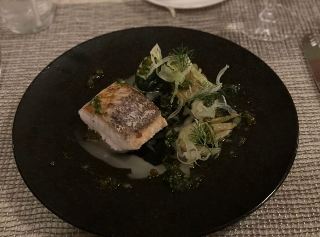 Review & Video: The Royal Hawaiian, Waikiki, A Luxury Collection Hotel Hawaii Calling a plate of food on a table