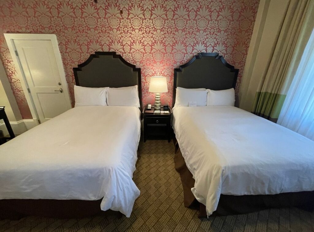 Review & Video: The Royal Hawaiian, Waikiki, A Luxury Collection Hotel Hawaii Calling two beds in a room