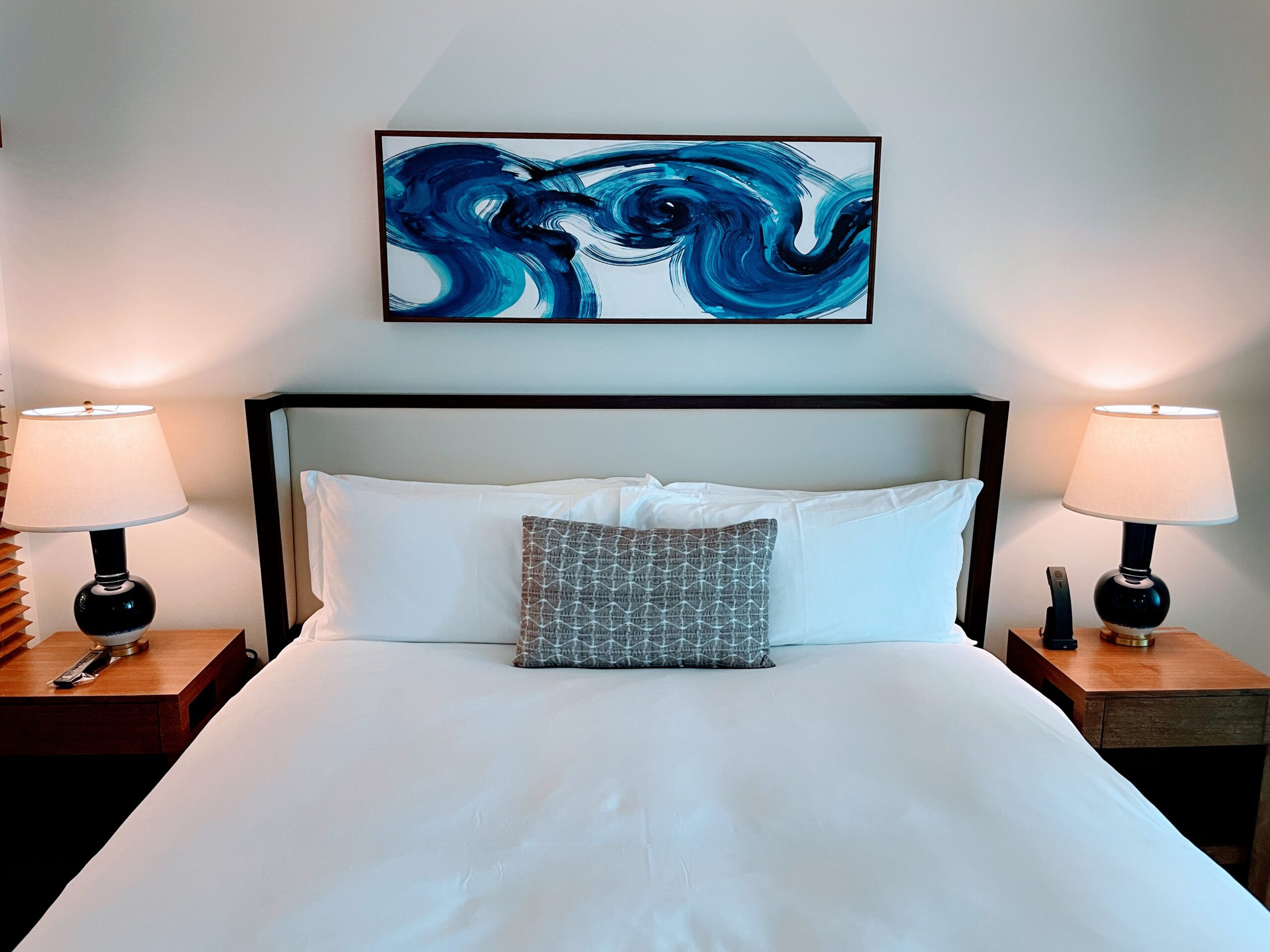 Review & Video: The Ritz-Carlton Waikiki Beach, Luxurious Residences & Hotel Hawaii Calling a bed with white sheets and pillows