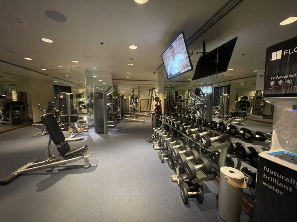 Review & Video: Mauna Kea Beach Hotel, Autograph Collection Hawaii Calling a room with many exercise equipment