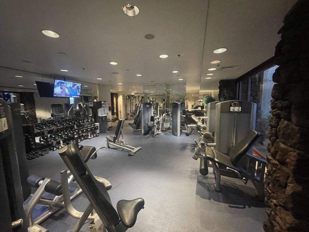 Review & Video: Mauna Kea Beach Hotel, Autograph Collection Hawaii Calling a gym with exercise equipment