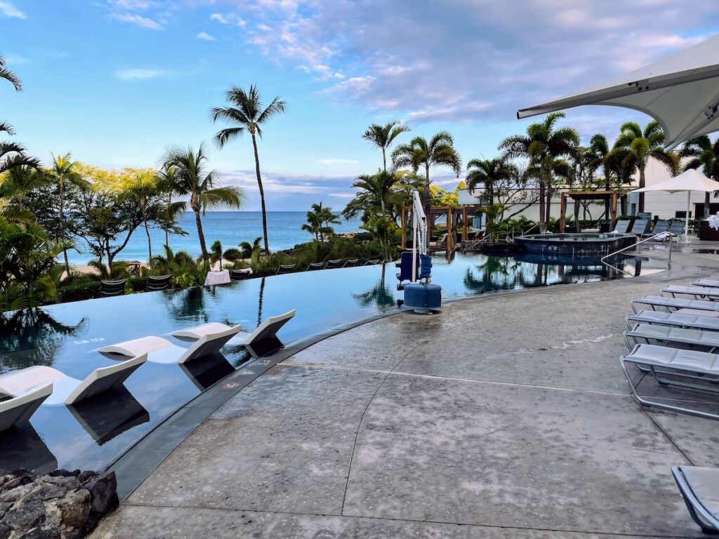 Review & Video: The Westin Hapuna Beach Resort Hawaii Calling adult pool at the westin hapuna beach resort