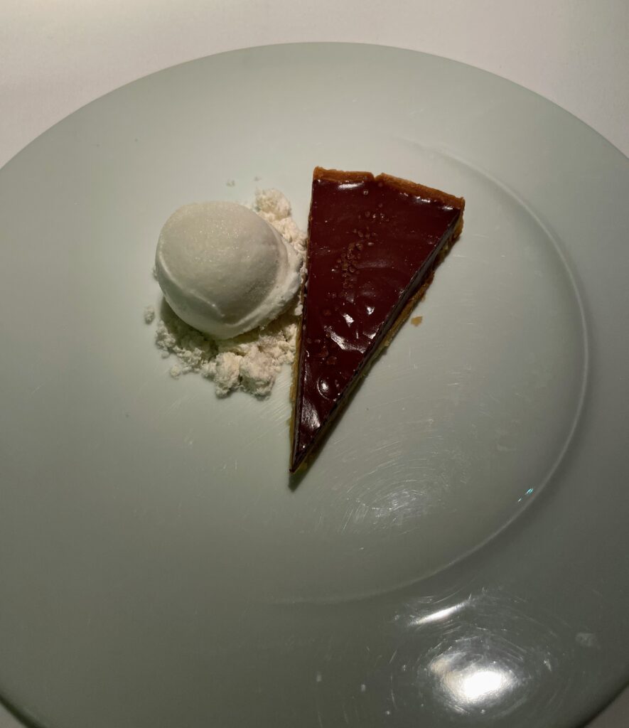 Review & Video: The Kahala Hotel and Resort, Presidential Luxury Hawaii Calling a slice of pie and ice cream on a plate