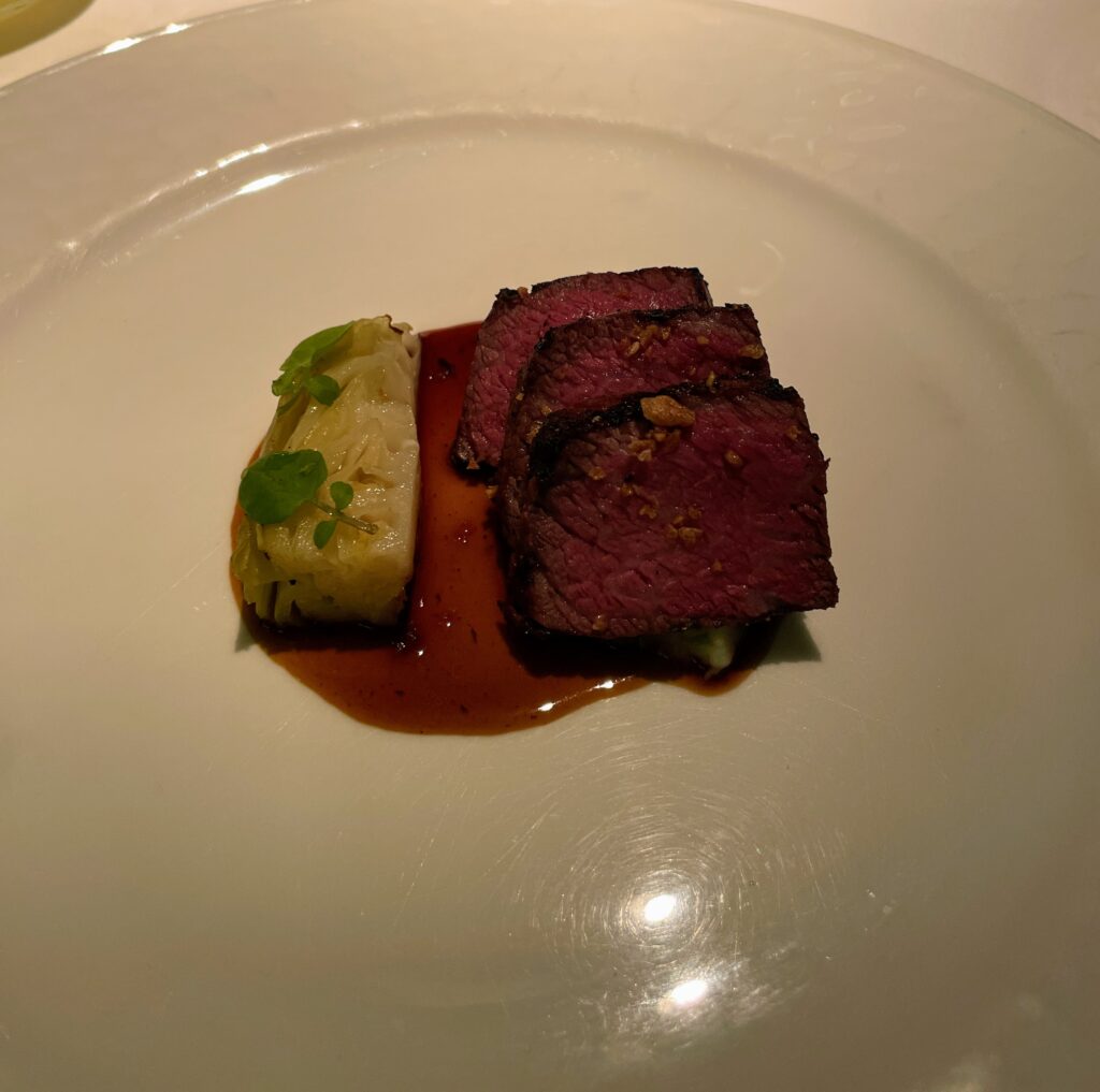 Review & Video: The Kahala Hotel and Resort, Presidential Luxury Hawaii Calling a plate of food on a table