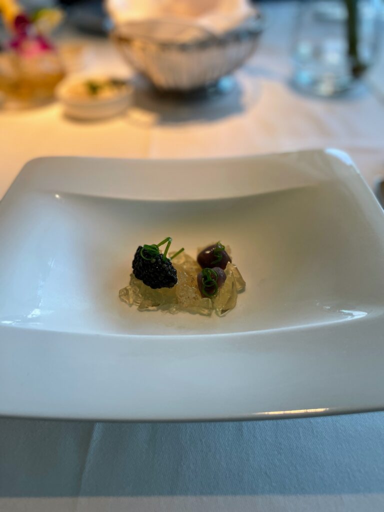 Review & Video: The Kahala Hotel and Resort, Presidential Luxury Hawaii Calling a plate of food on a table