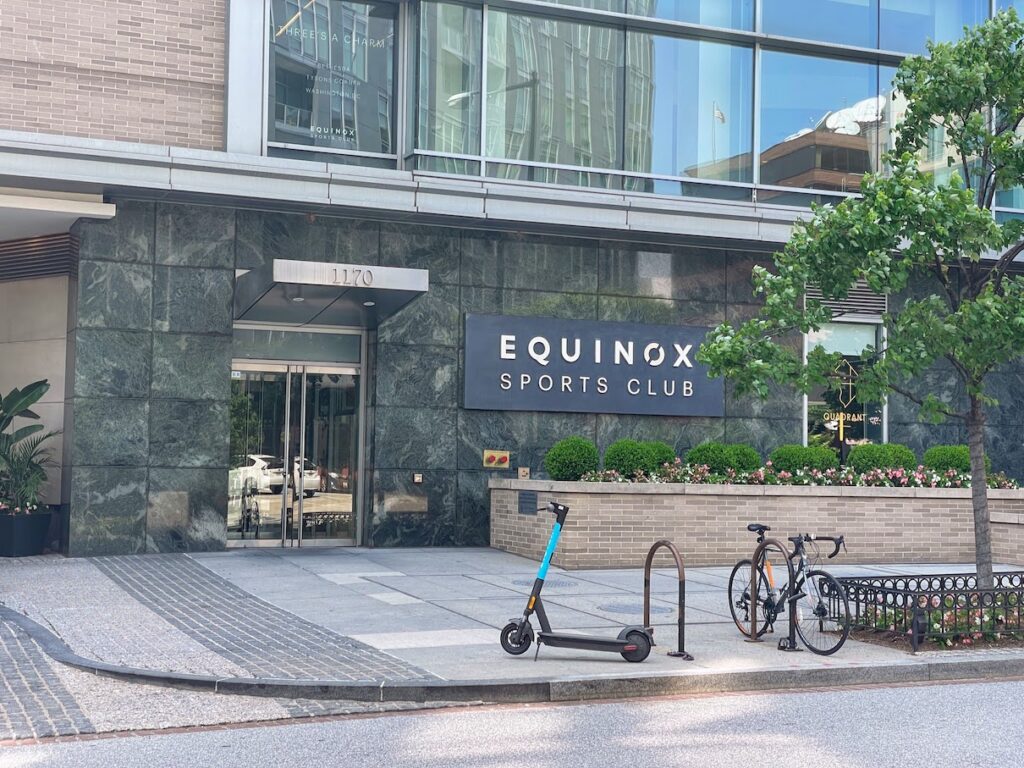 Review & Video: The Ritz-Carlton Washington DC, Refined Luxury Hawaii Calling a bicycle parked outside of a building