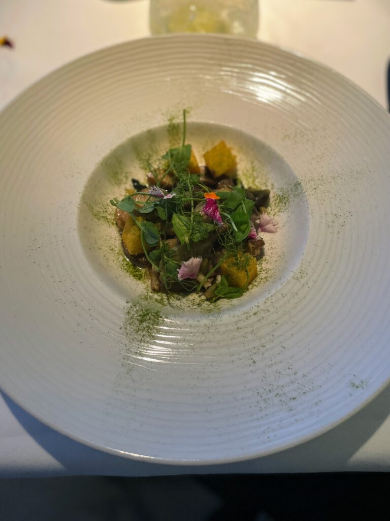 Review & Video: The Kahala Hotel and Resort, Presidential Luxury Hawaii Calling a plate of food on a table