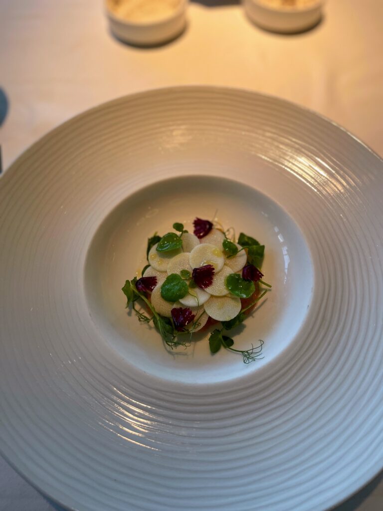 Review & Video: The Kahala Hotel and Resort, Presidential Luxury Hawaii Calling a plate of food on a table