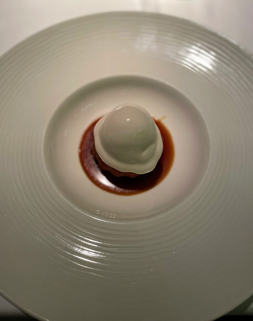 Review & Video: The Kahala Hotel and Resort, Presidential Luxury Hawaii Calling a dessert on a plate