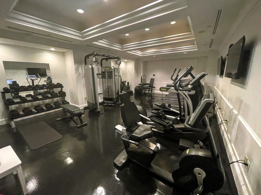 Review & Video: The St. Regis Washington DC, Historic Luxury Hawaii Calling Work out equipment room at the St. Regis Washington DC