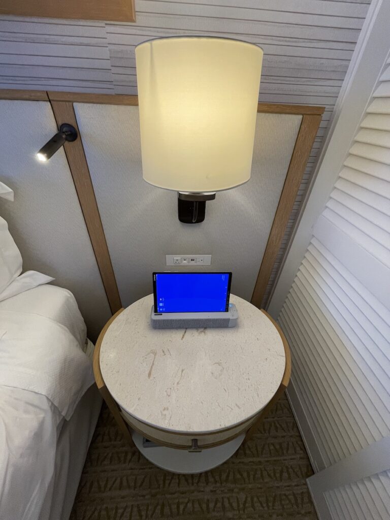 a laptop on a table