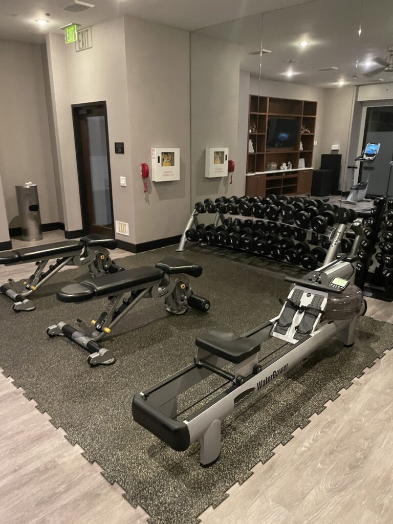Review & Video: Hotel Republic San Diego, Autograph Collection Hawaii Calling a room with exercise equipment