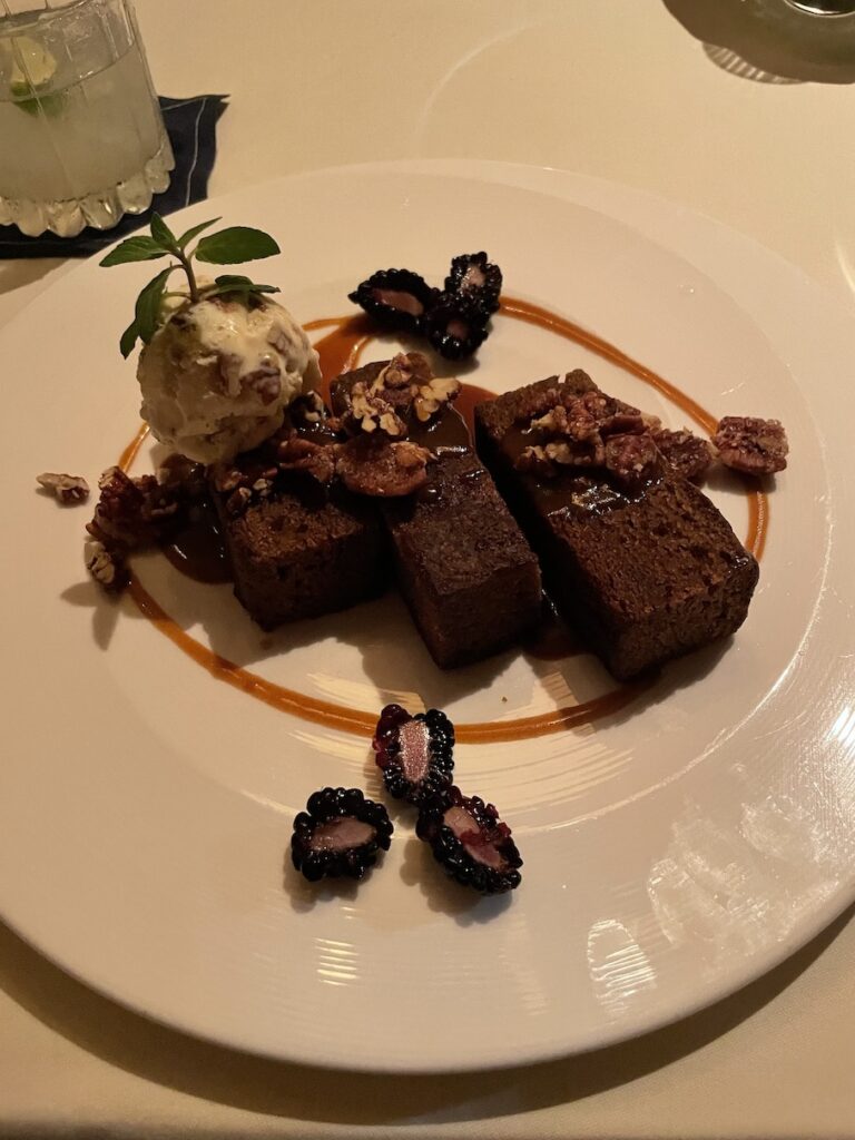 Review & Video: The US Grant, San Diego, a Luxury Collection Hotel Hawaii Calling a plate of dessert with ice cream and chocolate