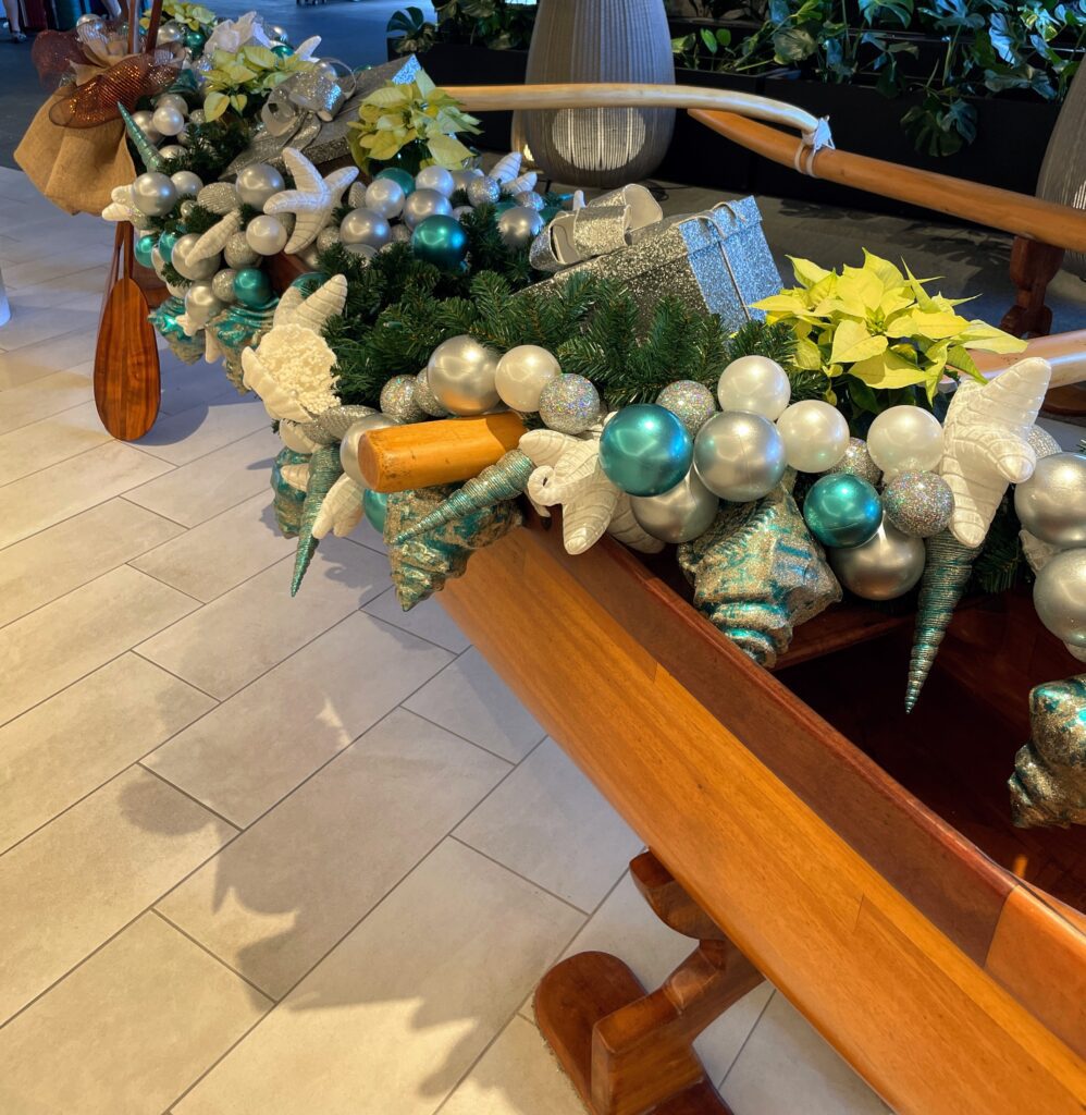 17 Gorgeous Waikiki Hotel Christmas Trees Hawaii Calling a close up of a christmas decoration