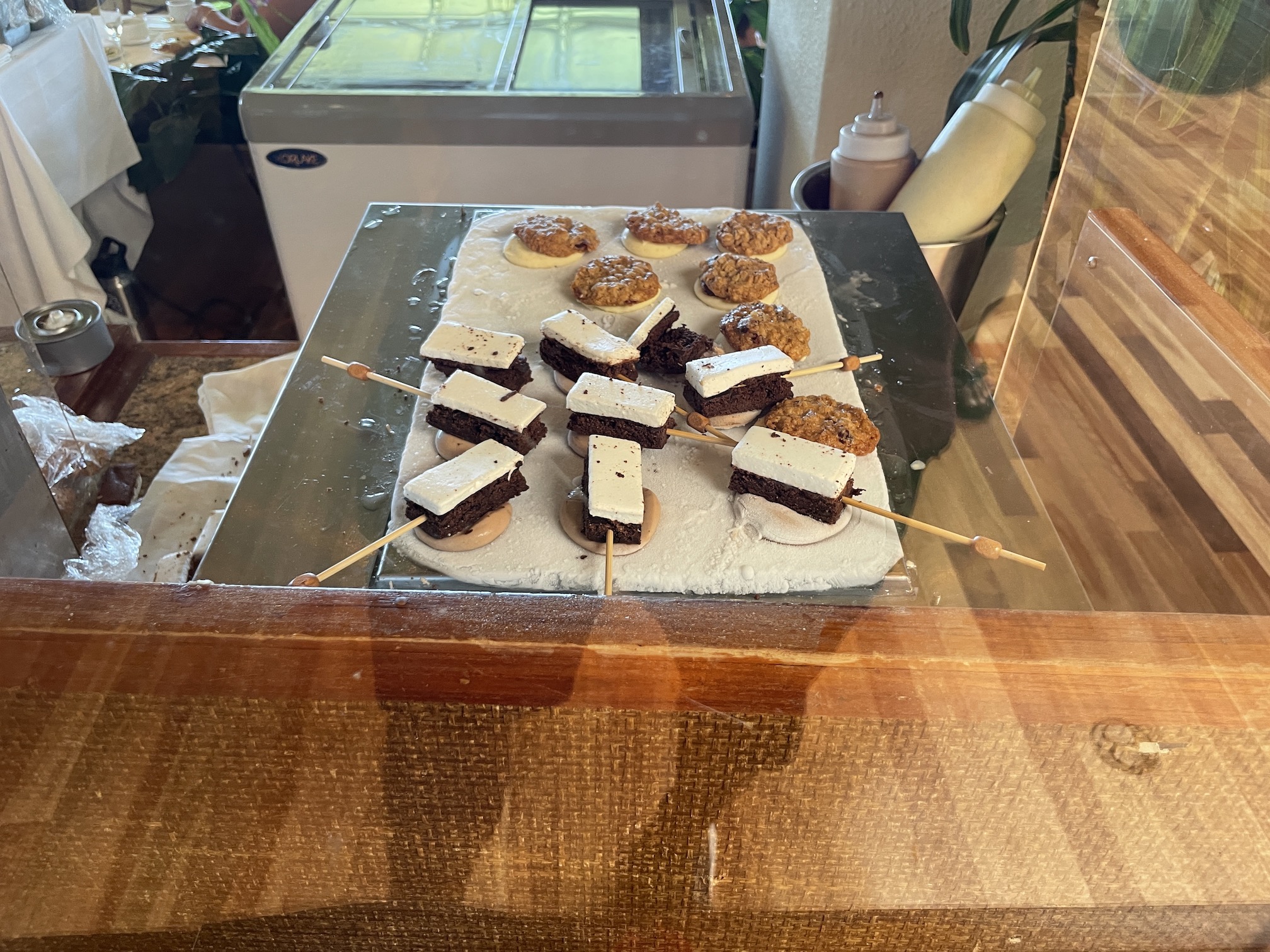 Orchids Breakfast Buffet | Best Brunch In Waikiki Hawaii Calling a tray of desserts on a table