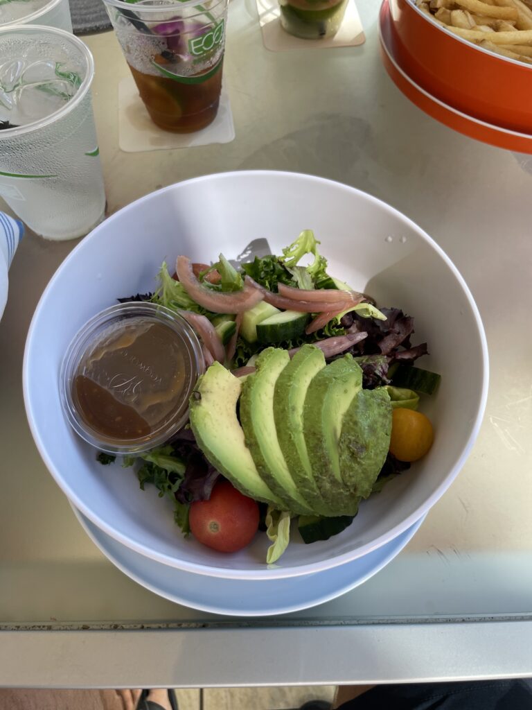 Review: Hyatt Regency Waikiki, Amazing With An Achilles Heel Hawaii Calling a bowl of salad with avocado and vegetables