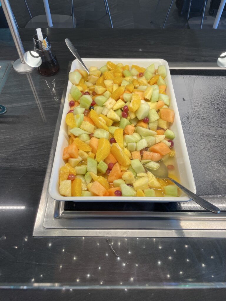 Review: American Express Centurion Lounge Phoenix - Small & Efficient Hawaii Calling a bowl of fruit in a bowl