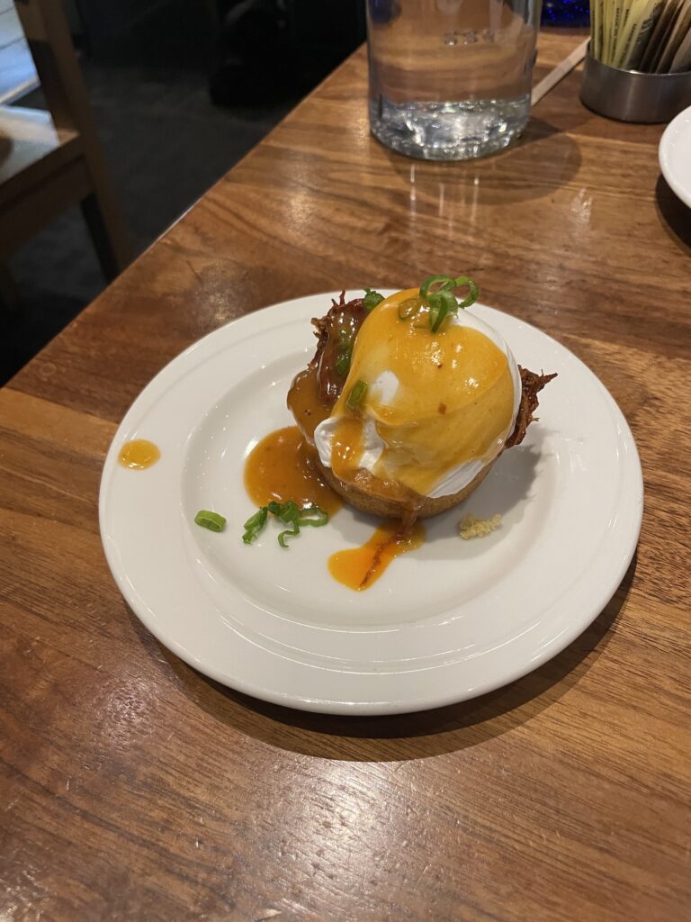 Review: Amazing Border Grill Buffet Las Vegas Hawaii Calling a plate of food on a table