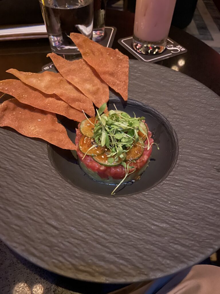 Review: Sexy Sultry S Bar Las Vegas Hawaii Calling Poke Nachos at S Bar Las Vegas