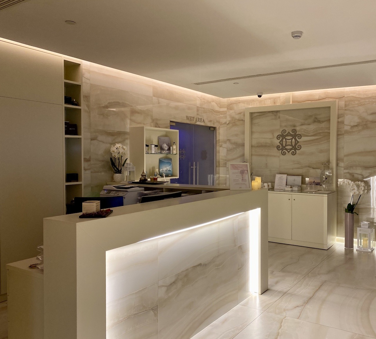 Aleph Rome Hotel, Hilton Updates Classic Style Hawaii Calling Aleph Spa entrance