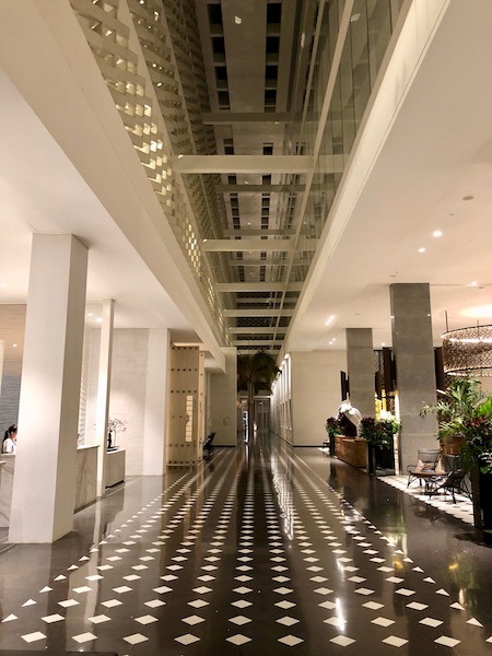 Conrad Cartagena: Luxury on Colombia's Caribbean Coast Hawaii Calling Conrad Cartagena's elaborate vaulted lobby