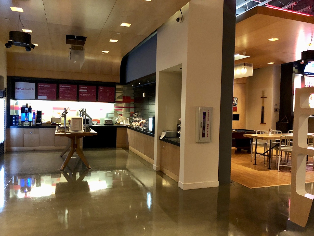 Aloft Houston (Galleria) - Stylish Perks and Value Hawaii Calling Aloft lobby