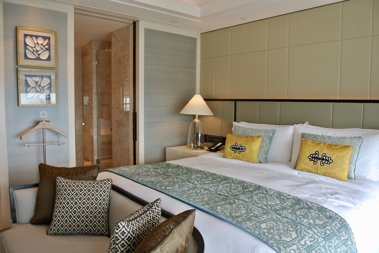 St. Regis Shanghai Jingan Offers Classic Luxury Hawaii Calling Caroline Astor suite bedroom