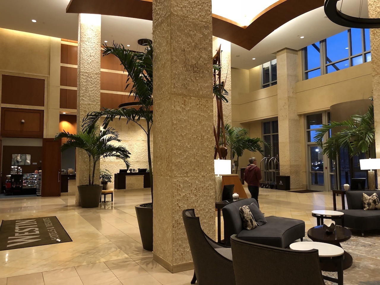 Westin Alexandria Old Town - Superb Suite Hawaii Calling Lobby and reception