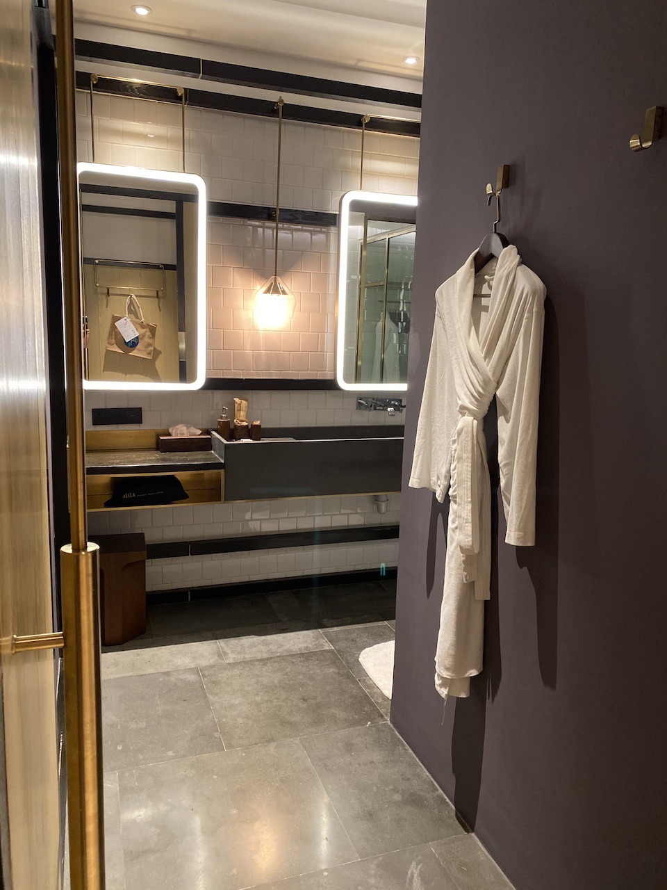 Alila Bangasar - A Hyatt Resort in Kuala Lumpur Hawaii Calling Suite bathroom entrance