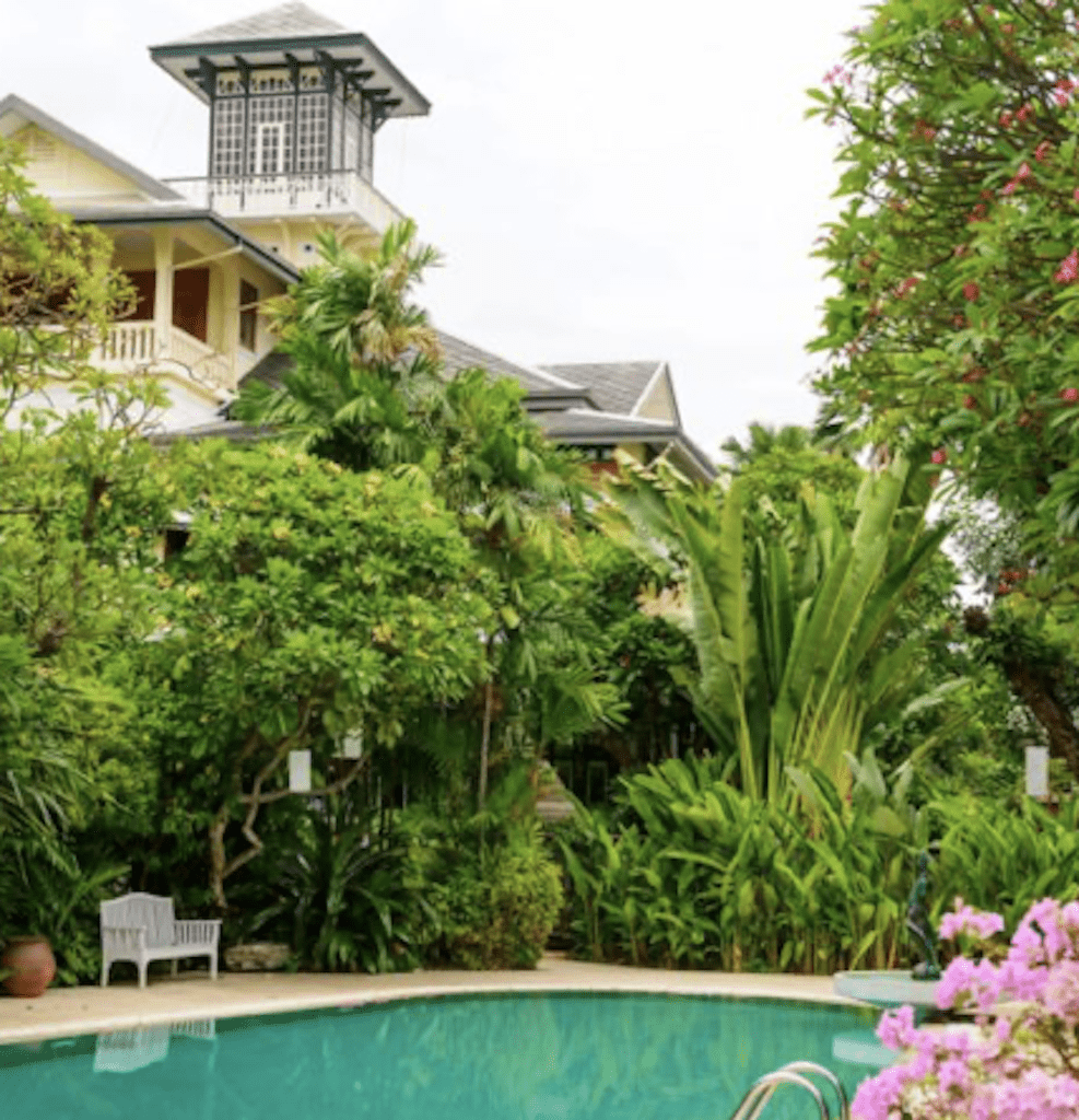 5 Amazing Bangkok Hotels on the River (2025) Hawaii Calling Chakrabongse-villas-pool